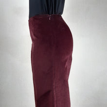 Carica l'immagine nel visualizzatore di Gallery, pantalone dritto velluto -pezzo unico