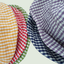 Carica l'immagine nel visualizzatore di Gallery, Cappello in tessuto modello a falda larga, più varianti - Pezzo unico