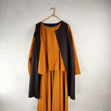 Carica l'immagine nel visualizzatore di Gallery, Gilet lungo aperto in lana - Pezzo Unico