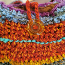 Carica l'immagine nel visualizzatore di Gallery, Borsa piccola coloratissima di lana - Pezzo unico