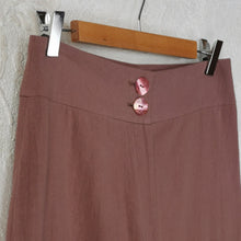 Carica l'immagine nel visualizzatore di Gallery, Pantalone con bottoni in cotone lavato - Pezzo Unico