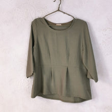 Carica l'immagine nel visualizzatore di Gallery, Camicia svasata mussolina di cotone - Pezzo Unico