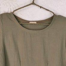 Carica l'immagine nel visualizzatore di Gallery, Camicia dritta in mussolina di cotone - Pezzo Unico