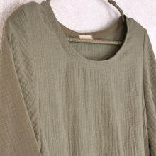 Carica l'immagine nel visualizzatore di Gallery, Camicia dritta in mussolina di cotone - Pezzo Unico