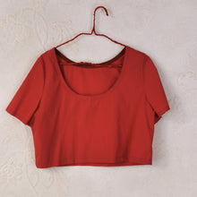 Carica l'immagine nel visualizzatore di Gallery, Camicia scollata sulla schiena color geranio - Pezzo Unico