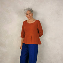 Carica l'immagine nel visualizzatore di Gallery, Camicia svasata mussolina di cotone - Pezzo Unico