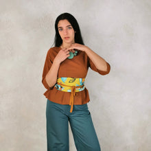 Carica l'immagine nel visualizzatore di Gallery, Camicia svasata cotone lavato - Pezzo Unico