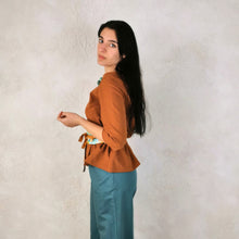 Carica l'immagine nel visualizzatore di Gallery, Camicia svasata cotone lavato - Pezzo Unico