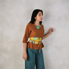 Carica l'immagine nel visualizzatore di Gallery, Camicia svasata cotone lavato - Pezzo Unico