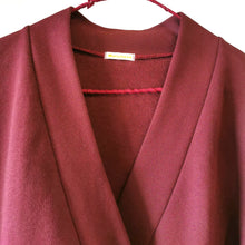 Carica l'immagine nel visualizzatore di Gallery, cardigan incrociato di felpa - Pezzo Unico