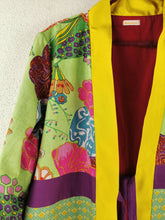 Carica l&#39;immagine nel visualizzatore di Gallery, Kimono/spolverino double face (rosso) - Pezzo Unico
