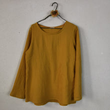 Carica l'immagine nel visualizzatore di Gallery, Camicia dritta in mussolina di cotone - Pezzo Unico