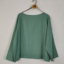 Carica l'immagine nel visualizzatore di Gallery, Maglia larga di mussolina di cotone - Pezzo Unico