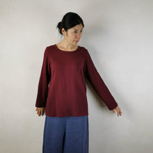 Carica l'immagine nel visualizzatore di Gallery, Camicia dritta in mussolina di cotone - Pezzo Unico