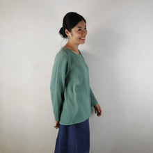 Carica l'immagine nel visualizzatore di Gallery, Camicia dritta in mussolina di cotone - Pezzo Unico