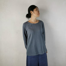 Carica l'immagine nel visualizzatore di Gallery, Camicia dritta in mussolina di cotone - Pezzo Unico