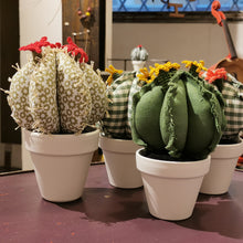 Carica l'immagine nel visualizzatore di Gallery, cactus di stoffa - pezzo unico