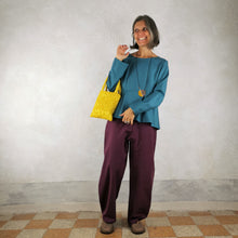 Carica l'immagine nel visualizzatore di Gallery, Pantalone con bottoni in caldo cotone - Pezzo Unico