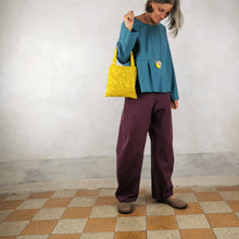 Carica l'immagine nel visualizzatore di Gallery, Pantalone con bottoni in caldo cotone - Pezzo Unico