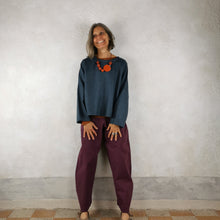 Carica l'immagine nel visualizzatore di Gallery, Pantalone con bottoni in caldo cotone - Pezzo Unico