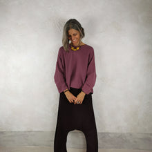 Carica l'immagine nel visualizzatore di Gallery, Maglia larga di mussolina di cotone - Pezzo Unico