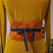 Carica l'immagine nel visualizzatore di Gallery, Cintura Obi in seta - Pezzo Unico