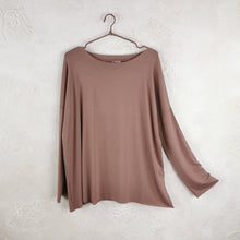 Carica l'immagine nel visualizzatore di Gallery, Maglietta manica lunga in jersey di bambù