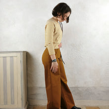 Carica l'immagine nel visualizzatore di Gallery, Pantalone dritto in caldo cotone - Pezzo Unico