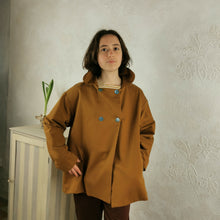 Carica l'immagine nel visualizzatore di Gallery, Giacca doppio petto in caldo cotone - Pezzo Unico