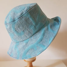 Carica l'immagine nel visualizzatore di Gallery, Cappello in tessuto modello a falda larga, più varianti - Pezzo unico
