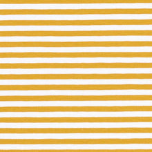 Carica l'immagine nel visualizzatore di Gallery, Maglietta lunga e svasata in jersey di cotone a righe