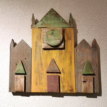 Carica l'immagine nel visualizzatore di Gallery, facciate di chiese di Firenze  in legno di riciclo - pezzo unico
