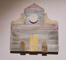 Carica l'immagine nel visualizzatore di Gallery, facciate di chiese di Firenze  in legno di riciclo - pezzo unico
