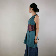 Carica l'immagine nel visualizzatore di Gallery, Cintura Obi in seta - Pezzo Unico
