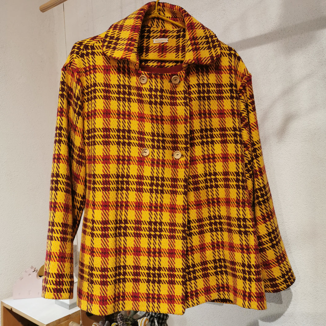 Giacca doppio petto tartan   - Pezzo Unico