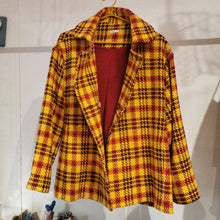 Carica l&#39;immagine nel visualizzatore di Gallery, Giacca doppio petto tartan   - Pezzo Unico
