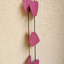 Carica l'immagine nel visualizzatore di Gallery, Collana in pelle con forme a trapezio
