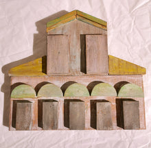Carica l'immagine nel visualizzatore di Gallery, facciate di chiese di Firenze  in legno di riciclo - pezzo unico
