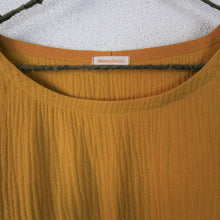 Carica l&#39;immagine nel visualizzatore di Gallery, Camicia dritta in mussolina di cotone - Pezzo Unico

